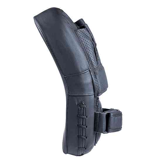 Боксерські лапи V`Noks Vi Venti Black професійні тренувальні лапи з натуральної шкіри Київ