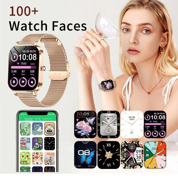 Часы умные наручные Smart Miami (Золотистый) Киев - изображение 10