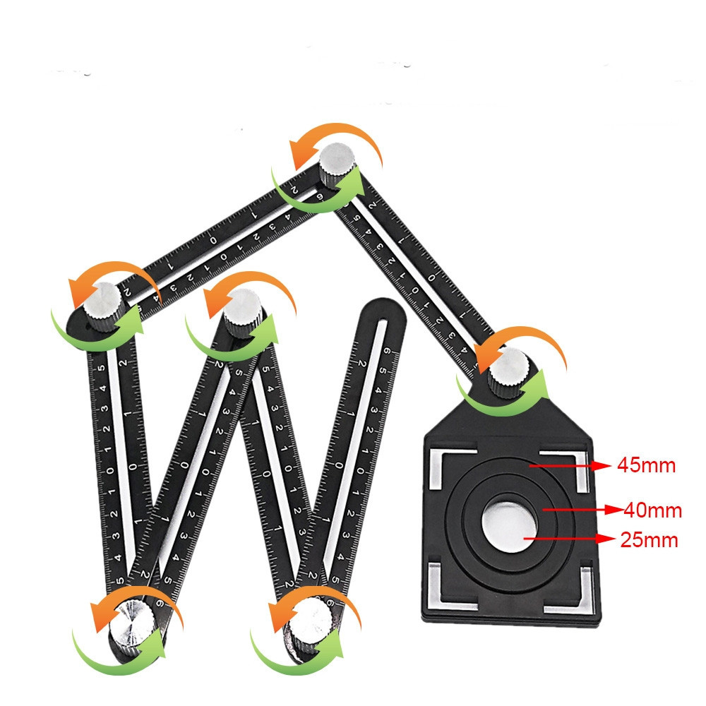 Кондуктор-направляющая для алмазных коронок Ø25/40/45 мм, центровочный шаблон для сверления плитки и стекла (98745637) Киев - изображение 3