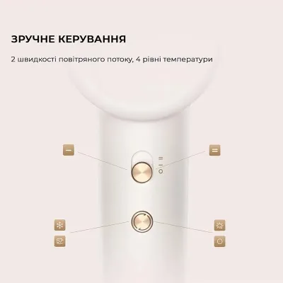 Фен Dreame Gleam White (AHD12A-WH) Винница - изображение 9