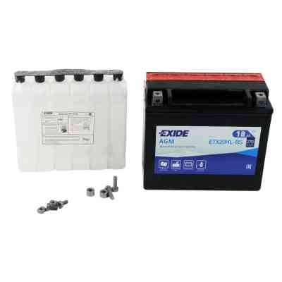 Акумулятор автомобільний EXIDE AGM 18Ah Ев (-/+) (270EN) (ETX20HL-BS) Вінниця