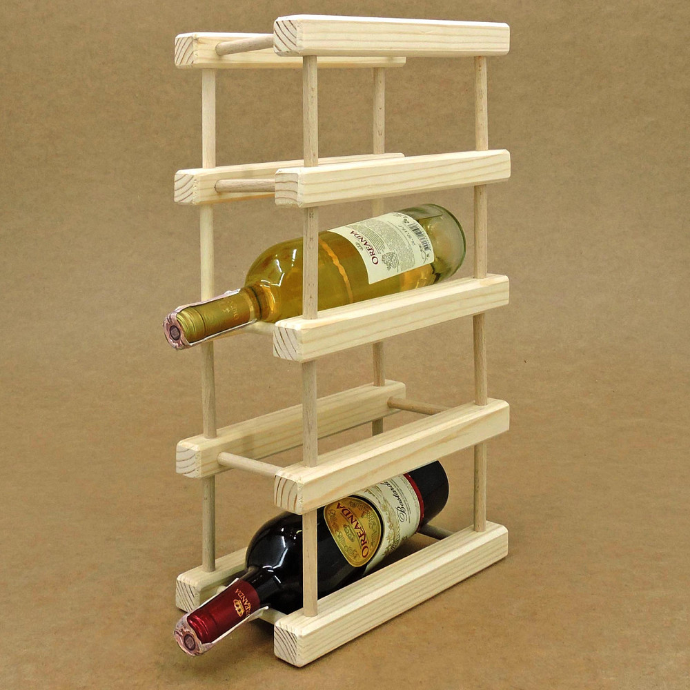 Настольная винная полка 