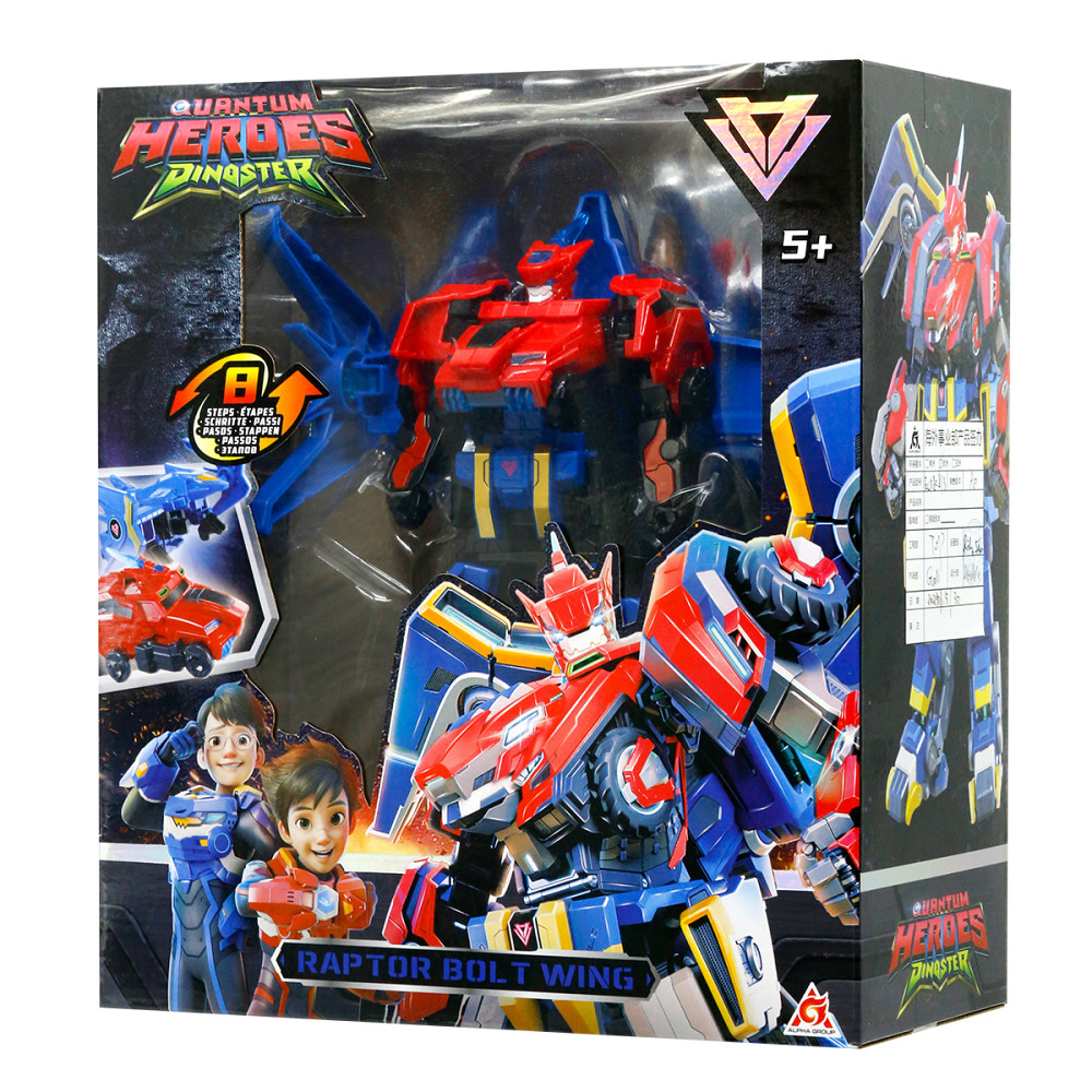 Ігровий набір з роботом-трансформером - Раптор Болт Вінг Дніпро - фото 3