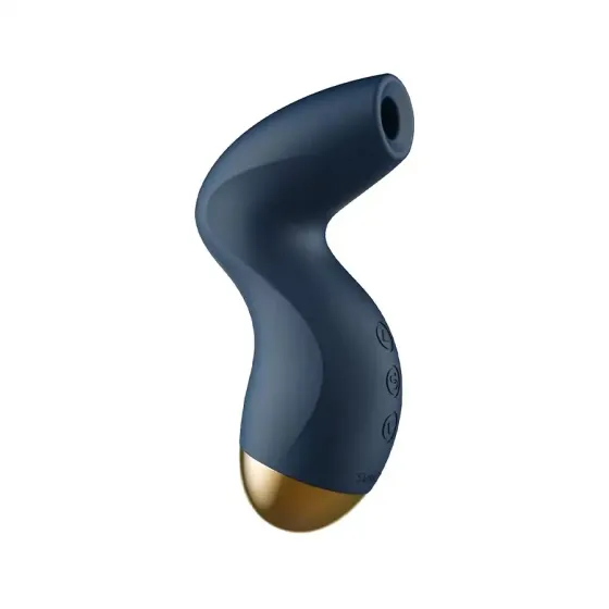 Вакуумний кліторальний стимулятор Svakom Pulse Pure Navy Blue, 5 режимів, 5 інтенсивностей у кожному Львів