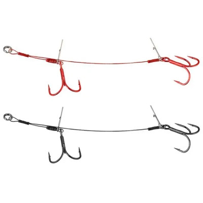 Оснастка Savage Gear Carbon49 Double Stinger 2/0 18cm 23kg (2 шт/уп.) (1854.03.02) Винница - изображение 1