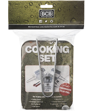 Туристичний Набір Посуду зі столовими приладами + кремінь з паливом BCB "Adventure Cooking" (CN020)  Нововолинськ - фото 3