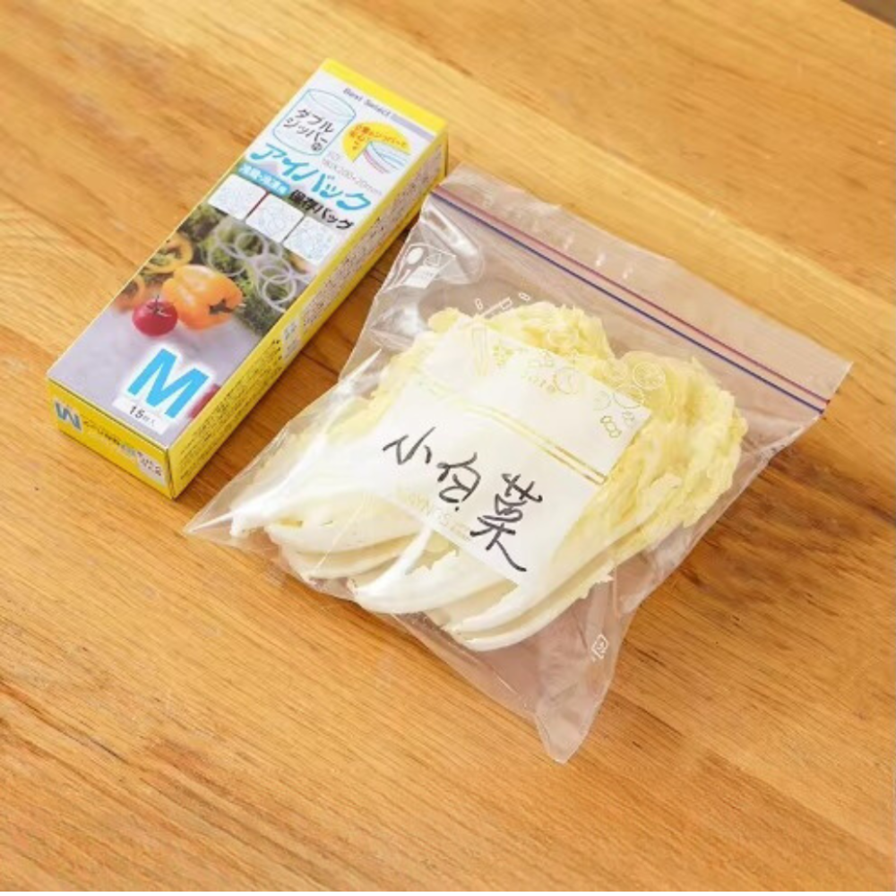 Вакуумний zip пакет для зберігання продуктів розмір M 18 х 22 см, прозорий Кам'янець-Подільський - фото 1