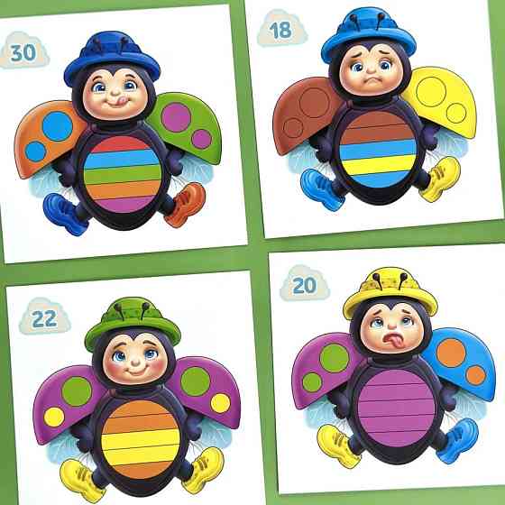 Розвиваючий пазл-вкладиш "Сонечко емоції" (ПСД280) PSD280 Вінниця