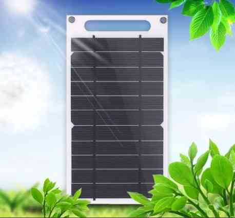 Одинарна сонячна панель L1658 8W + USB Зарядний пристрій Вінниця