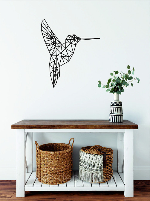 Настінний декор Панно «Колібрі» Декор на стіну Київ - фото 9