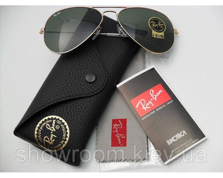 Женские солнцезащитные очки Ray Ban aviator 3025 (112) Lux Киев - изображение 4