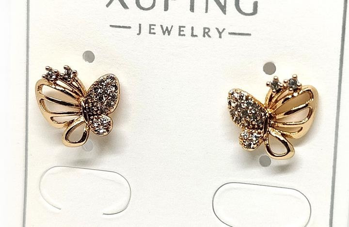 Серьги женские нежные Бабочки Киев - изображение 1