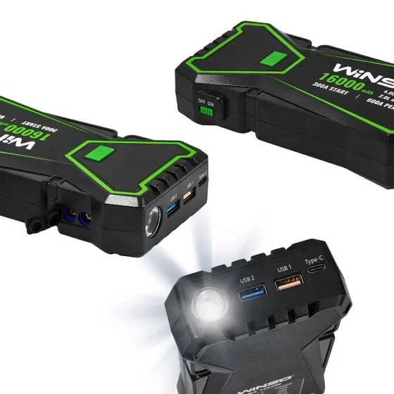 Пусковий пристрій WINSO 300A / піковий 600A, 16000 mAh Ковель