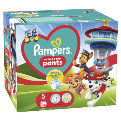 Подгузники Pampers Junior Размер 5 (12-17кг) Paw Patrol 66 шт (8006540863619) Винница - изображение 2