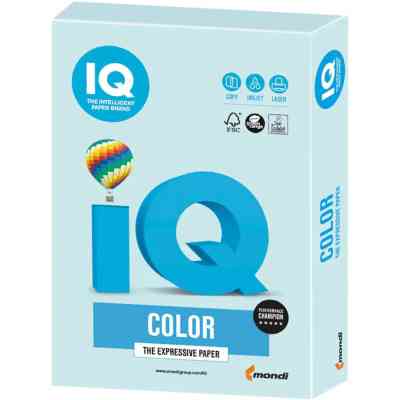 Папір Mondi IQ color А4 pastel, 160g 250sh Light Blue (BL29/A4/160/IQ) Вінниця
