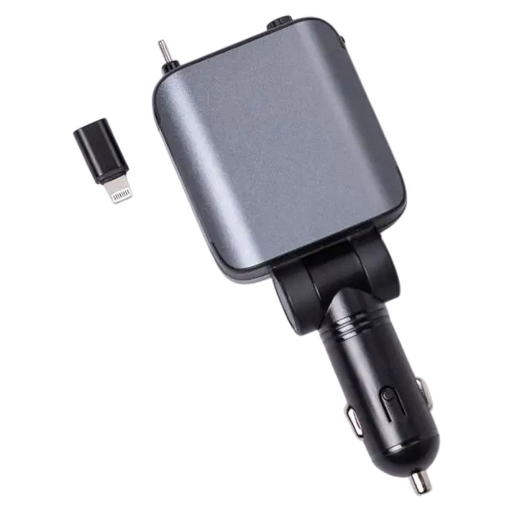 Shenzhen Автомобільний зарядний пристрій LED-проекція, зі швидкою зарядкою та висувним кабелем Коломыя - изображение 7