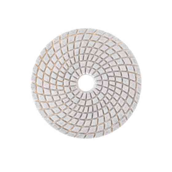 Окружность алмазная шлифовальная, гибкая на липучке 100 мм P80. INTERTOOL BT-0906 Киев