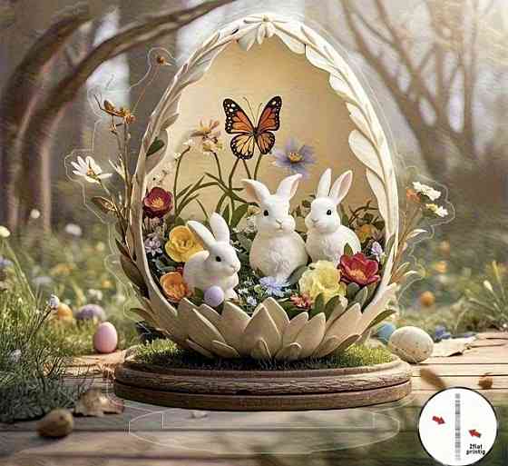 Великодня статуетка 2D Смела