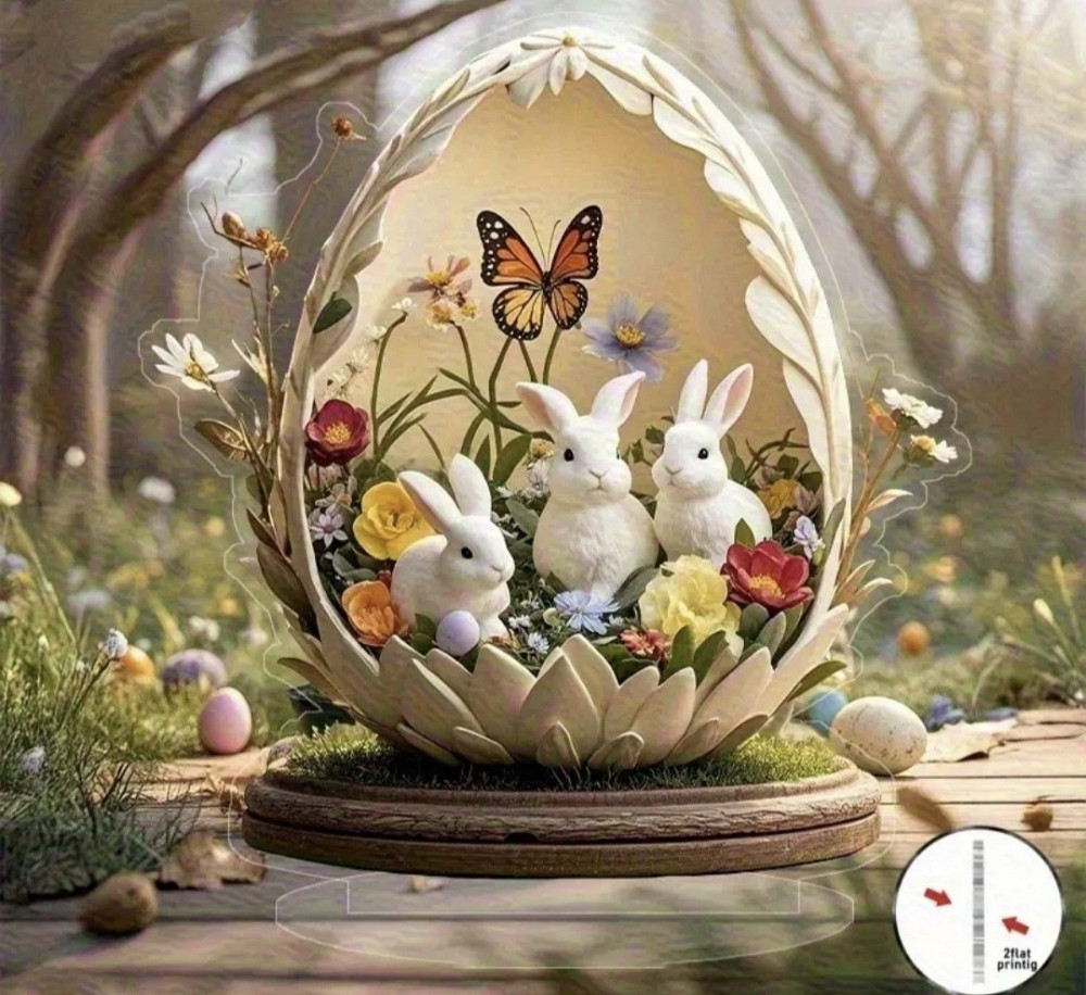 Великодня статуетка 2D Смела - изображение 3