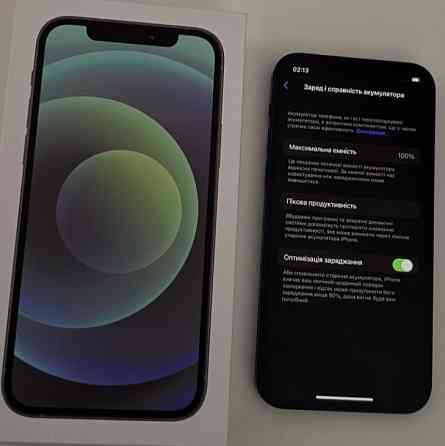 Айфон: iPhone 12 128Gb. Blue 100%. Київ