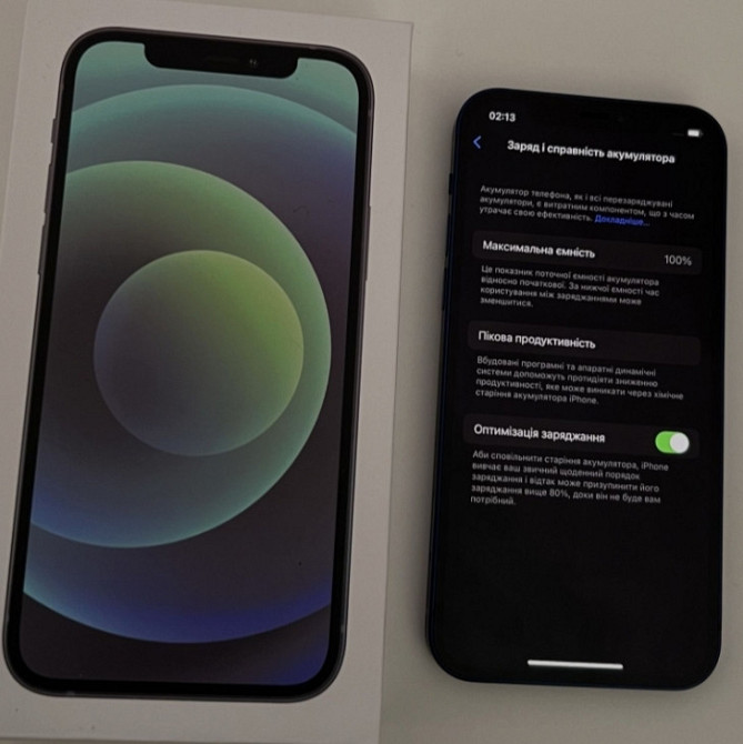 Айфон: iPhone 12 128Gb. Blue 100%. Київ - фото 1