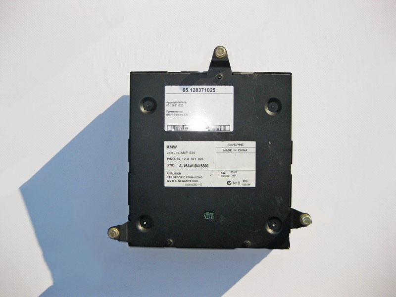 BMW  65128371025 Аудіопідсилювач BMW 5-series E39 Одеса - фото 2