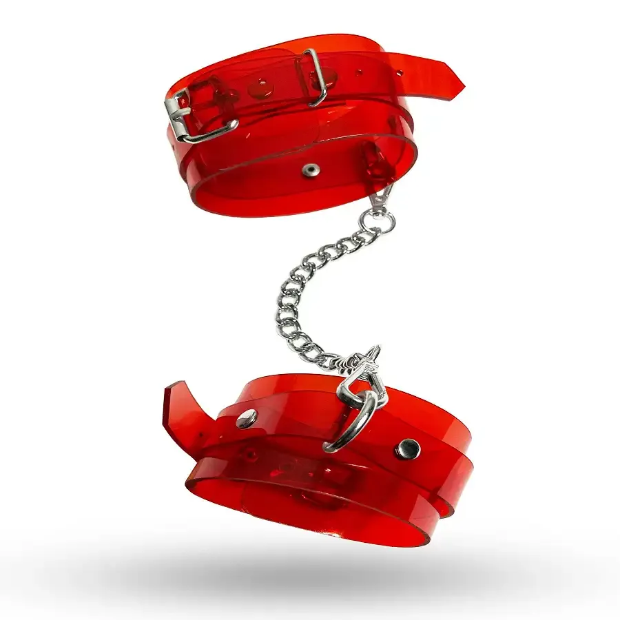 Поножи Feral Feelings - Ankle Restraints Red Trasparent Львов - изображение 1