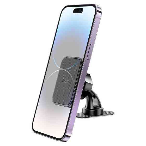 Автотримач для телефона HOCO H33 Cheetah magnetic car holder(center console) Black Киев