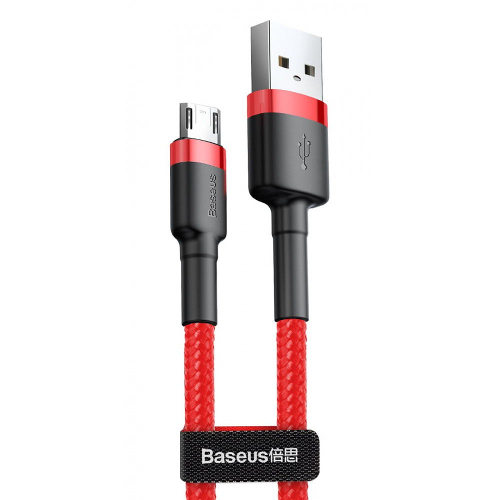 Кабель Baseus Cafule Micro USB 2.4A 1м красный Львов - изображение 1