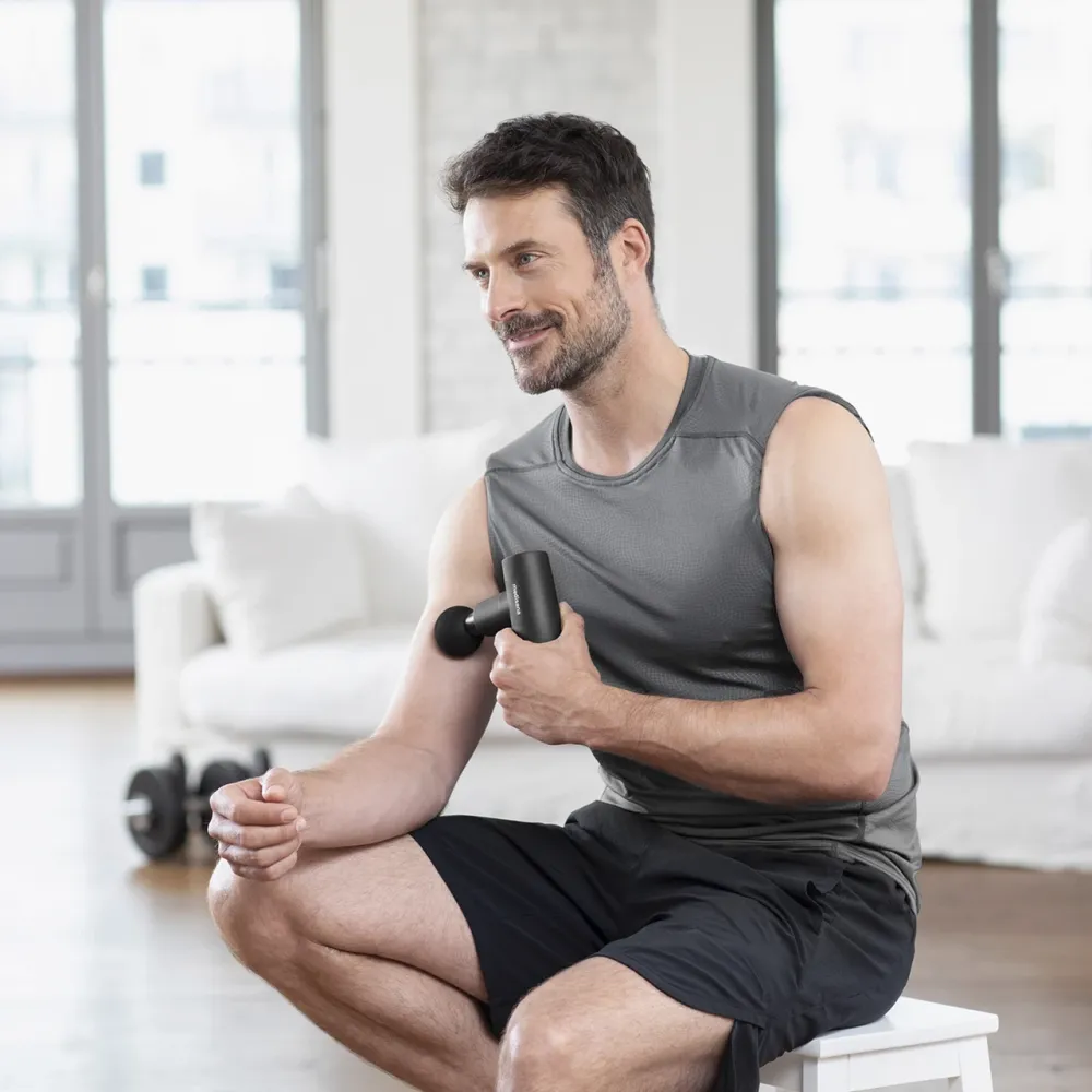 Ручной аккумуляторный массажер для тела и мышц MG 150 Днепр - изображение 4