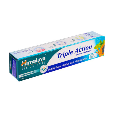 Зубная паста Himalaya Herbals Тройного действия 125 мл (6291107225739) Винница - изображение 2