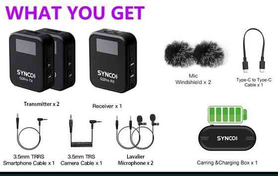 Микрофон Радиосистема: Synco G2 -A2 Pro Киев