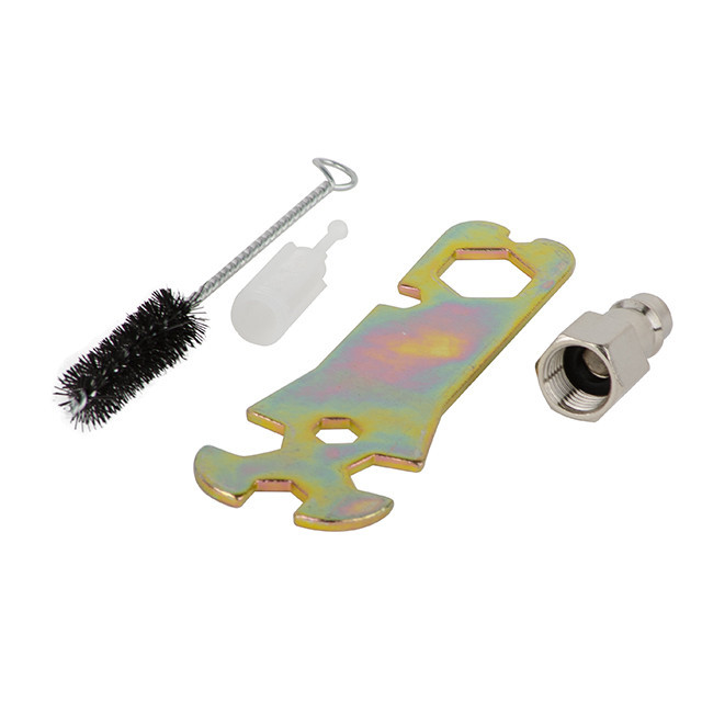 Фарбопульт пневматичний LVMP MINI, форсунка: 0,8 мм, верхній пластиковий бачок: 250 мл, 2-2,5 бар INTERTOOL PT-0129 Київ - фото 8