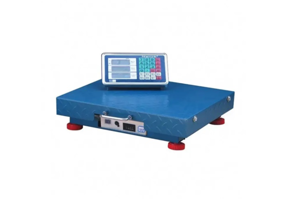 Беспроводные платформенные весы Wimpex WX-250 до 250 кг с металлическим блоком, аккумулятором и памятью цен Одесса - изображение 1