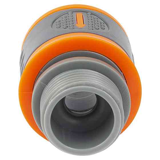 Конектор 1⁄2" швидкознімний на кран н/р 3⁄4" (ABS+TPR) FLORA (5015574) Київ