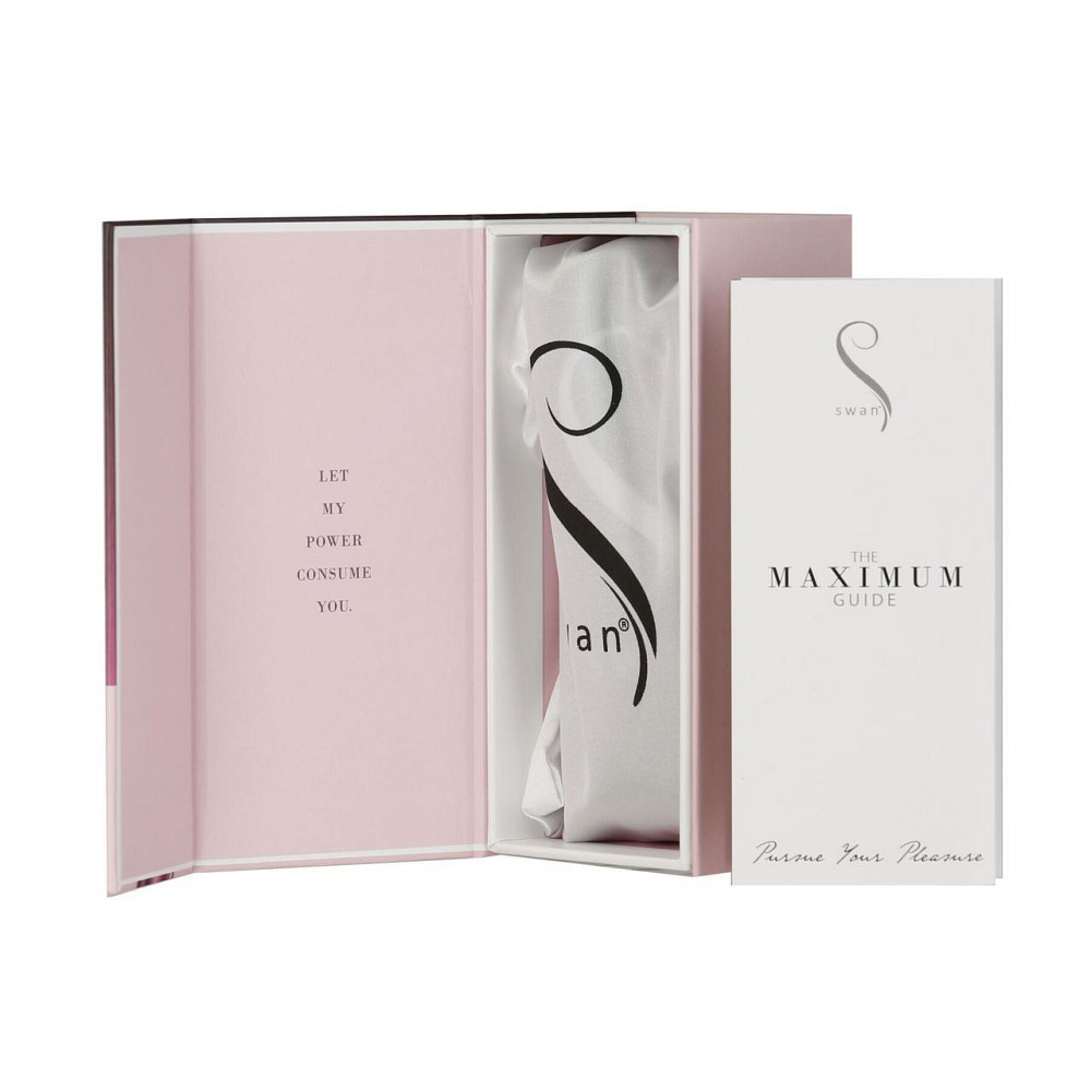 Віброкуля Swan Maximum + Comfy Cuff Pink, суперпотужна, різна інтенсивність, силіконова манжета Sex Aura Київ - фото 7