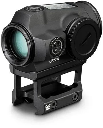 Прицел коллиматорный Vortex Sparc Solar Red Dot на Weaver с точкой 2 МОА и солнечной батареей SPC-404 Киев