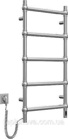 Електрична неіржавка сушарка для рушників Retro 500х1000 Sensor, ліва Чернівці