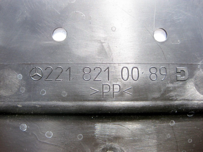 Mercedes-Benz  A2218210089 Кабельний канал під центральною консоллю - підлокітником нижня частина S-Class W221 CL C216 Одесса - изображение 3