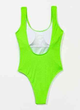 Купальник жіночий суцільний Салатовий L Харків