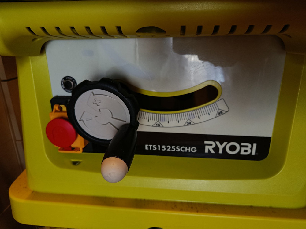 Розпилювальний верстат настільна циркулярна пила Ryobi ETS1525SCHG ( товар вживаний) Луцьк - фото 6