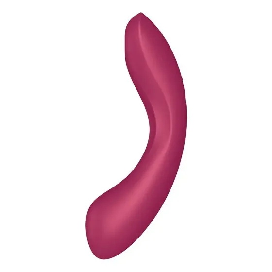Вакуумний стимулятор з вібрацією Satisfyer Curvy Trinity 1 Red, іграшка 3в1 Львів