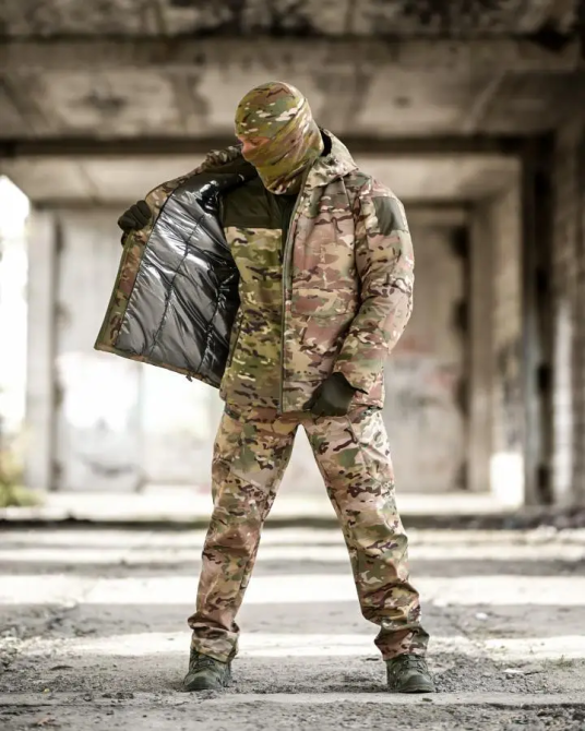 Костюм зимний тактический 5в1 Tаslan вт6866 Мультикам XL Киев - изображение 5