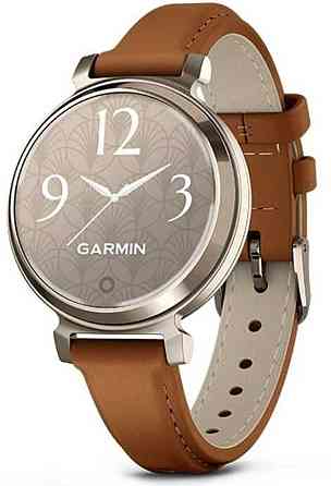 Часы: Garmin Lily 2 Classic Gream Gold With Tan Leather Band. Харьков