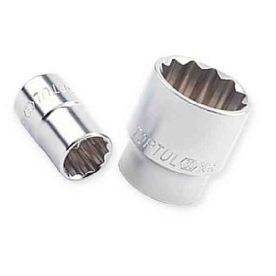 Головка торцевая двенадцатигранная 1/2 22мм CrV Мукачево