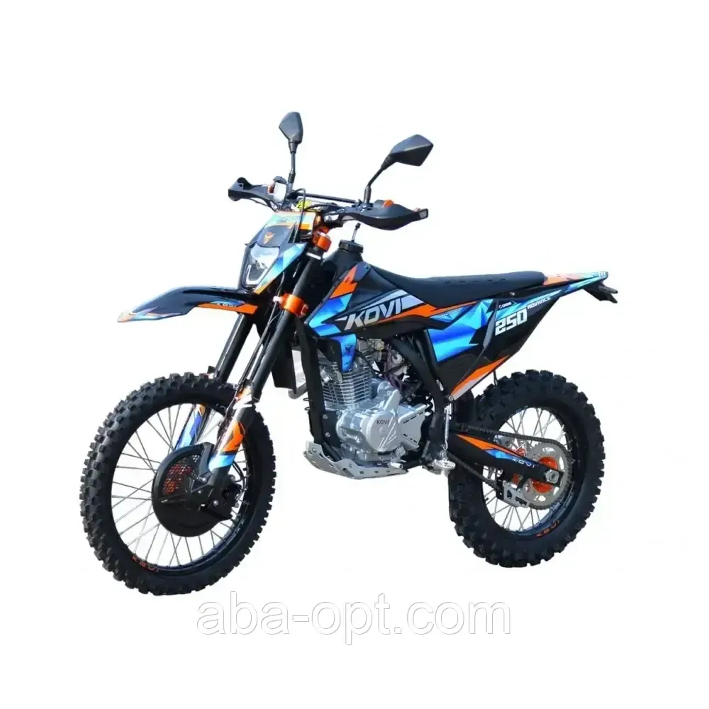МОТОЦИКЛ Бензиновий Kovi 250 ADVANCE Крос Об'єм 249м3 шини 21'’/18''/16 купити в інтернет-магазині дешево Одеса - фото 4