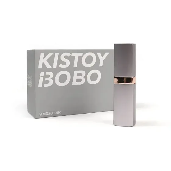 Вакуумний стимулятор-помада KISTOY Bobo, перезаряджається, 3 рівні інтенсивності Львів