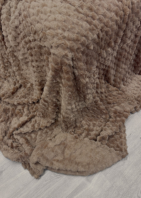 Плед-покривало 210х210 см (+-5см) Соти Карамель (87-210) Київ - фото 8