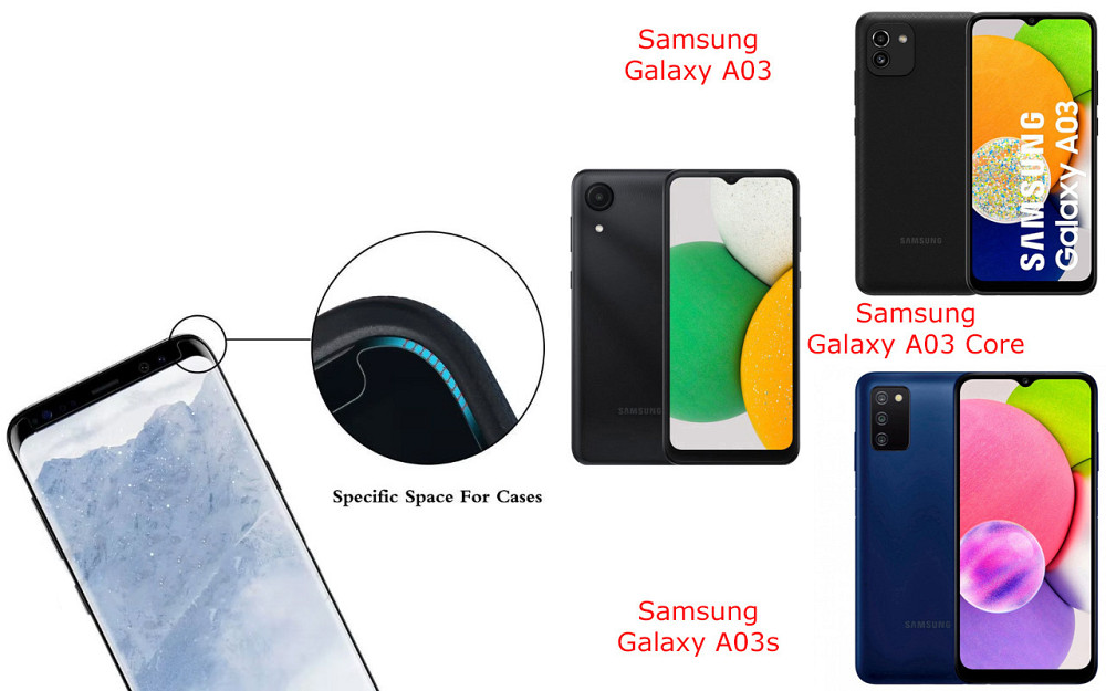 Захисне скло HyperGlass Pro для Samsung Galaxy A03, Galaxy A03 Core, Galaxy A03s – максимальна чутливість та захист Київ - фото 3