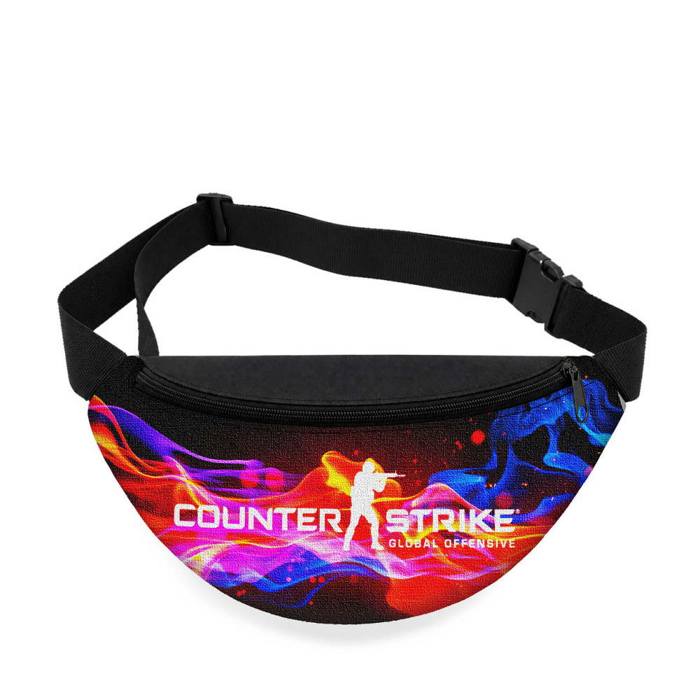 Дитяча сумка-бананка Counter-Strike Global Offensive 32х15 см на пояс або через плече (5785) Київ - фото 1